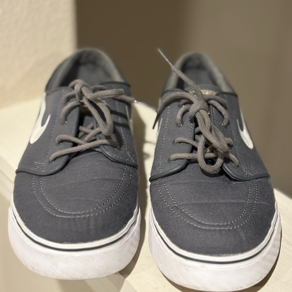 Nike SB Zoom Stefan Janoski Shoes Men's 10 Gray Skateboarding Canvas 615957-027 - Picture 6 of 9